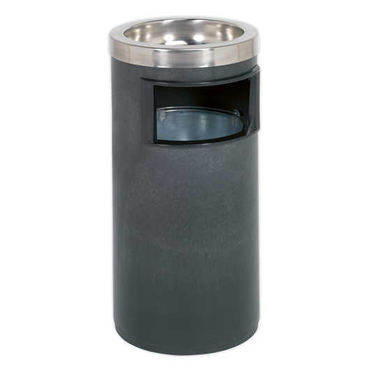 Sealey RCB06 Cigarette Ashtray & Litter Bin 8L