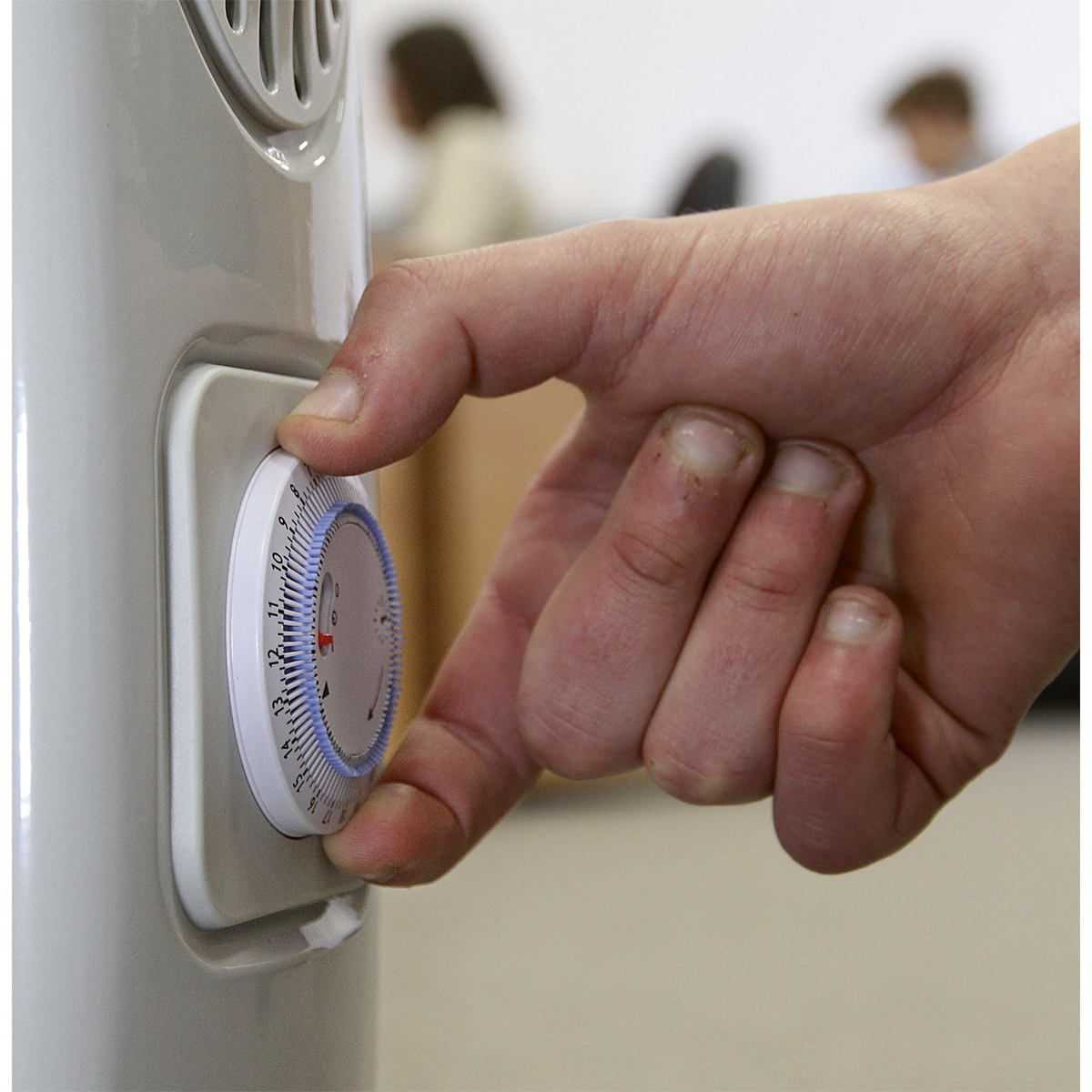 Sealey RD2500T 11-Element Oil Filled Radiator with Timer 2500W/230V