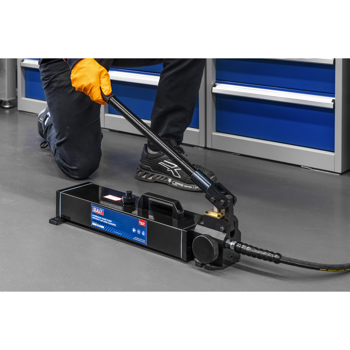 Sealey RE110 Hydraulic Hand Pump 10,000psi