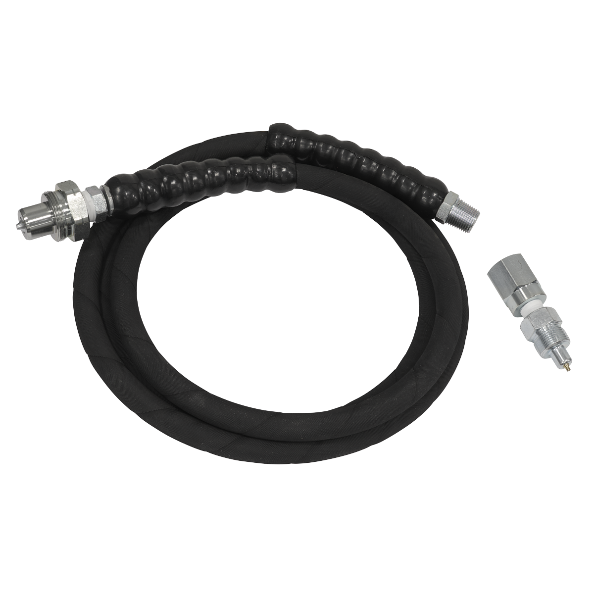 Sealey RE111 High Pressure Hydraulic Hose 3/8" & 3/8" to 1/4" Adaptor