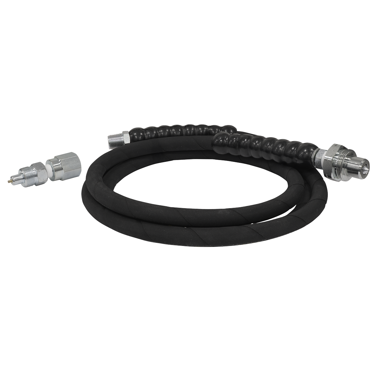 Sealey RE111 High Pressure Hydraulic Hose 3/8" & 3/8" to 1/4" Adaptor
