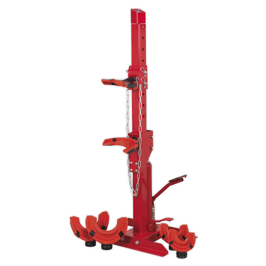 Sealey RE2311 Hydraulic Coil Spring Compressing Station with Gauge 2000kg Capacity