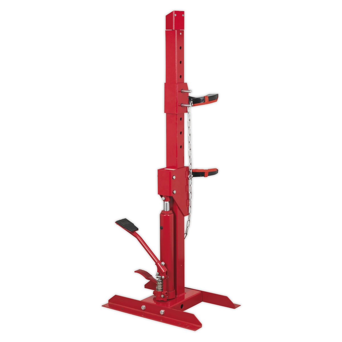 Sealey RE2311 Hydraulic Coil Spring Compressing Station with Gauge 2000kg Capacity