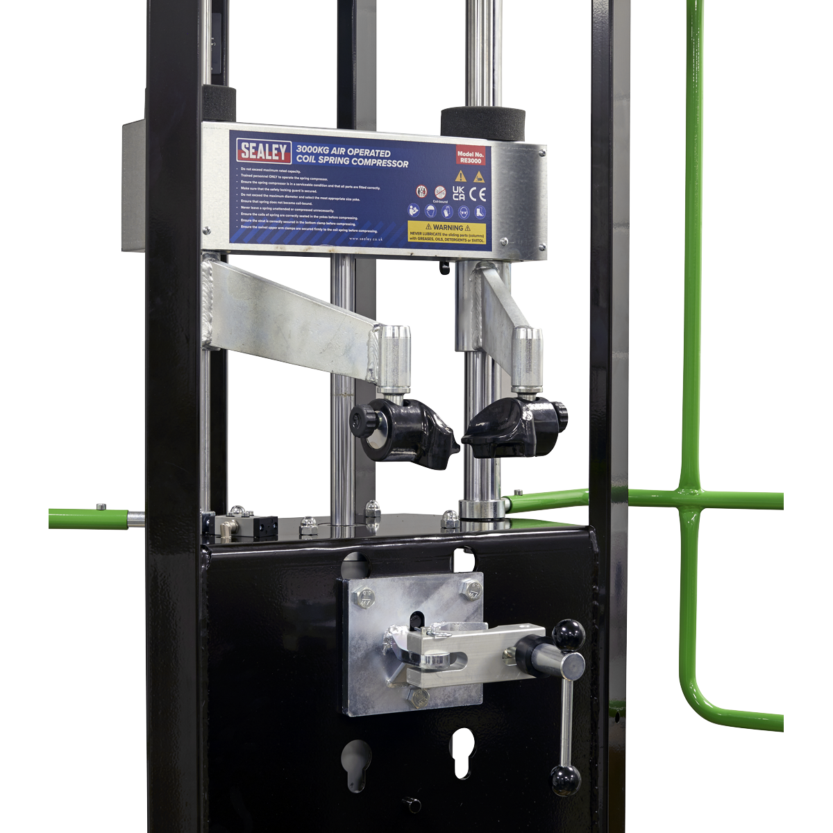 Sealey RE3000 Air Operated Coil Spring Compressor 3000kg