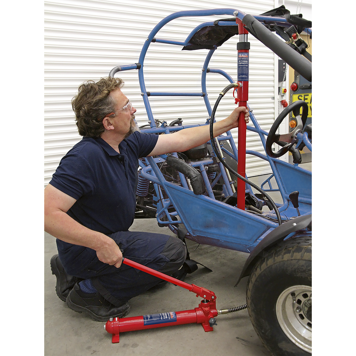 Sealey RE97/10 Snap Hydraulic Body Repair Kit 10 Tonne