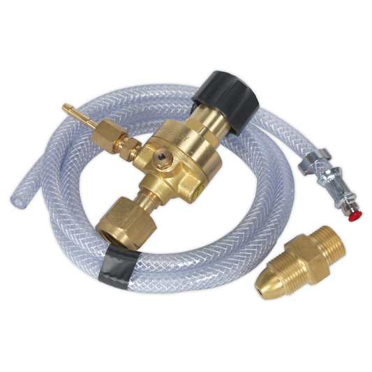 Sealey REG/KIT/MZ Industrial MIG Gas Regulator Kit No Gauge