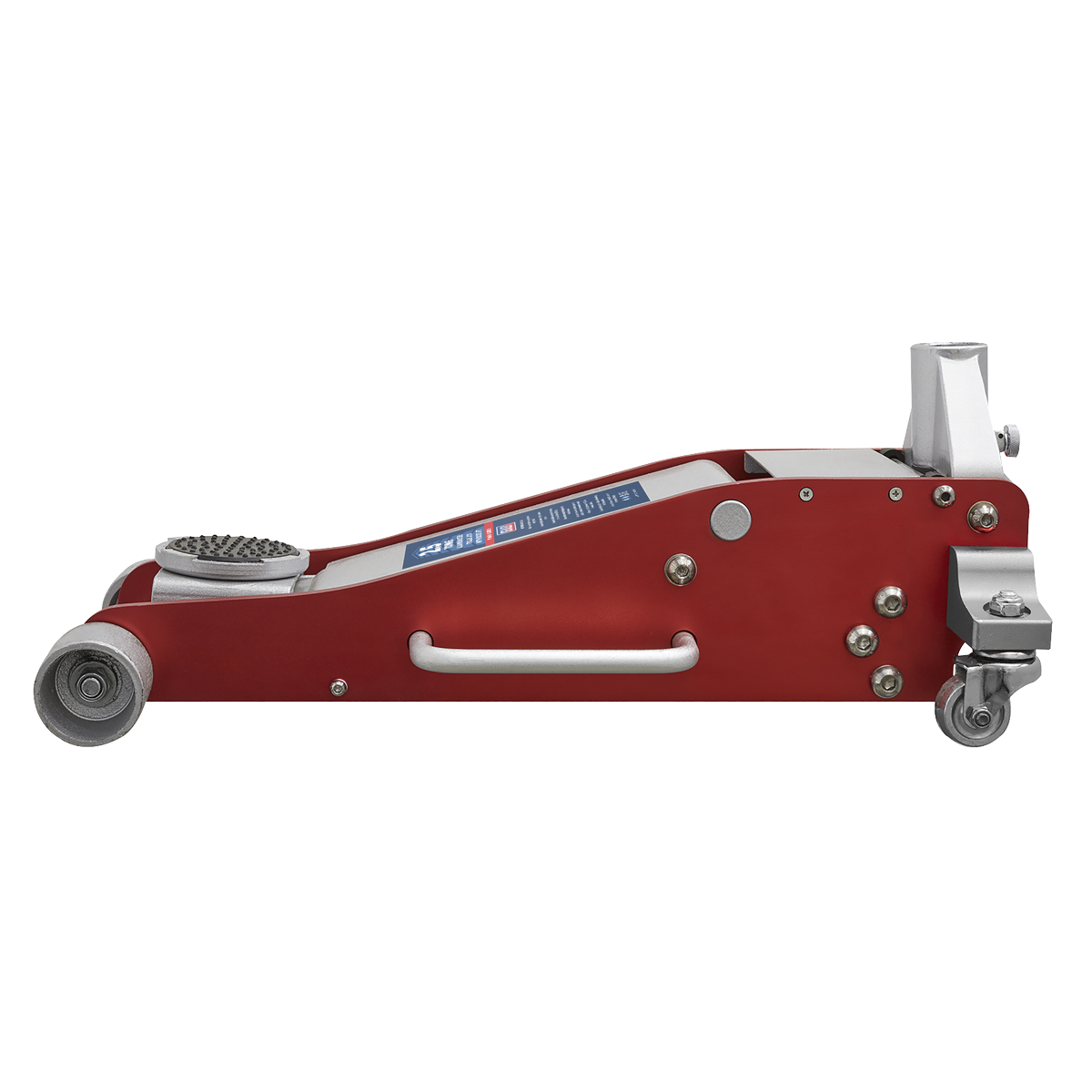 Sealey RJAS2500 Aluminium/Steel Trolley Jack with Rocket Lift 2.5 Tonne