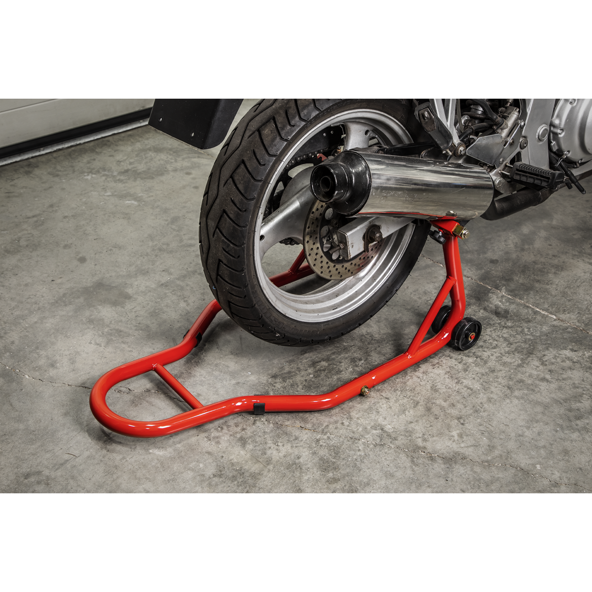 Sealey RPS2KD Rear Paddock Stand with Rubber Supports