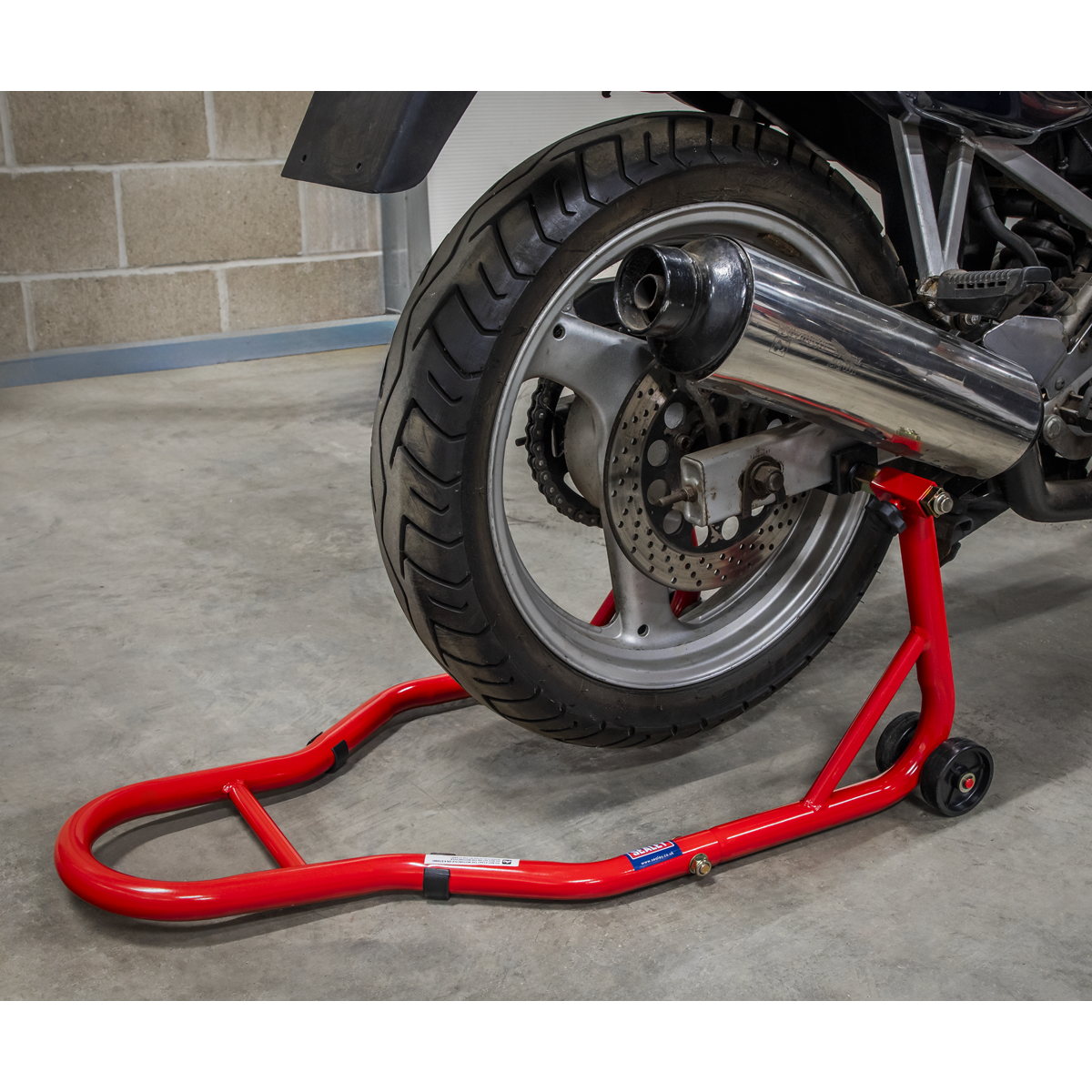 Sealey RPS2KD Rear Paddock Stand with Rubber Supports