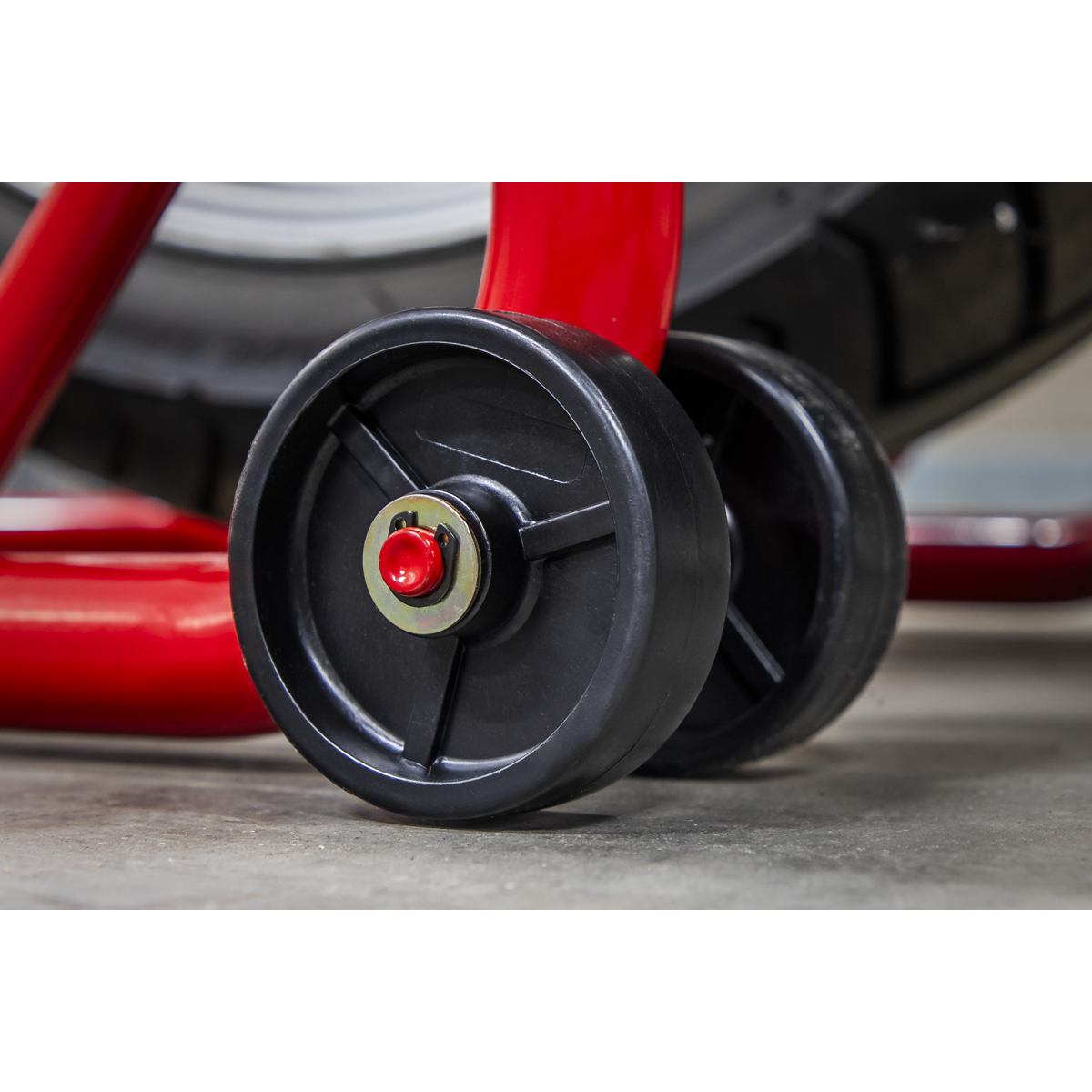 Sealey RPS2KD Rear Paddock Stand with Rubber Supports