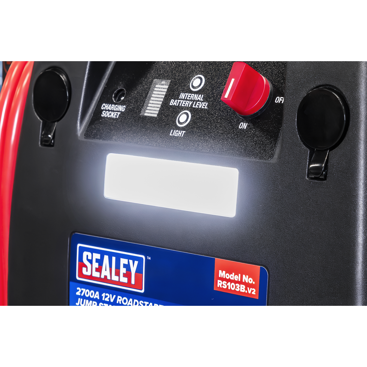 Sealey RS103B RoadStart® 12V Emergency Jump Starter 2700 Peak Amps