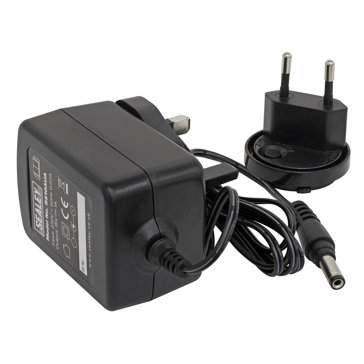 Sealey RS10AUA 15V Universal Adaptor 1.0A