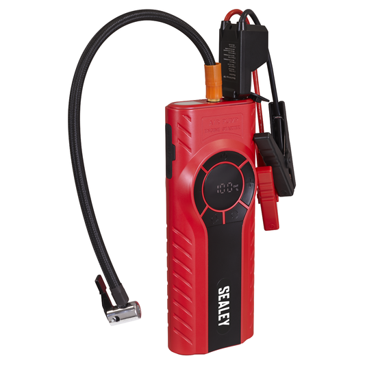 Sealey RS1200TI RoadStart® 12V Jump Starter & Tyre Inflator 1200A
