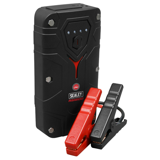 Sealey RS1200 RoadStart® 12V Lithium-ion Jump Starter Power Pack 1200A