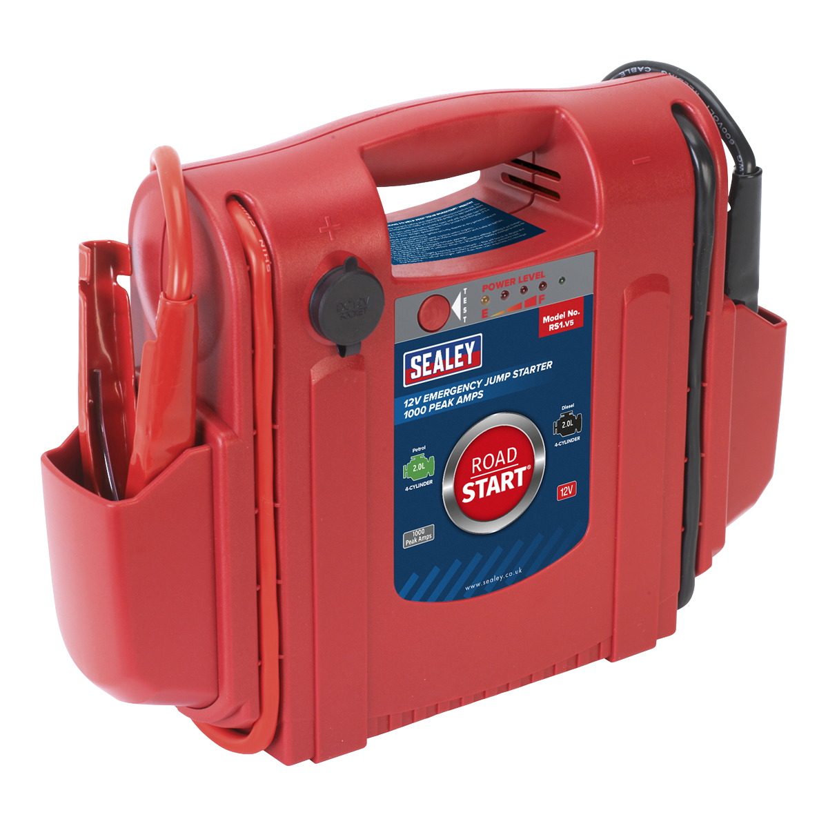 Sealey RS1 RoadStart® 12V Emergency Jump Starter 1000 Peak Amps