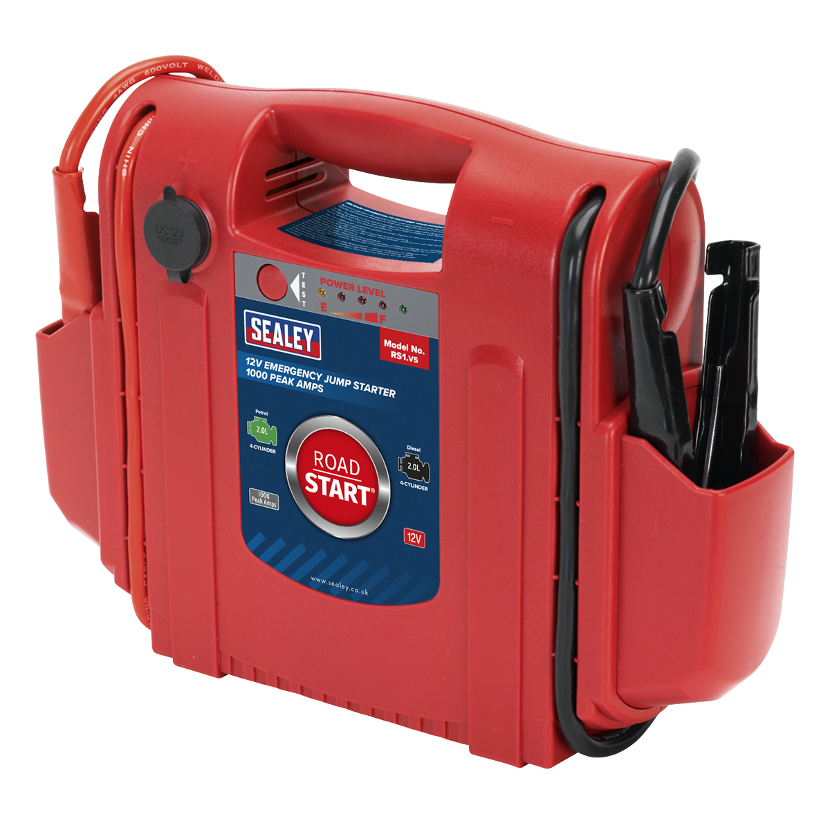 Sealey RS1 RoadStart® 12V Emergency Jump Starter 1000 Peak Amps