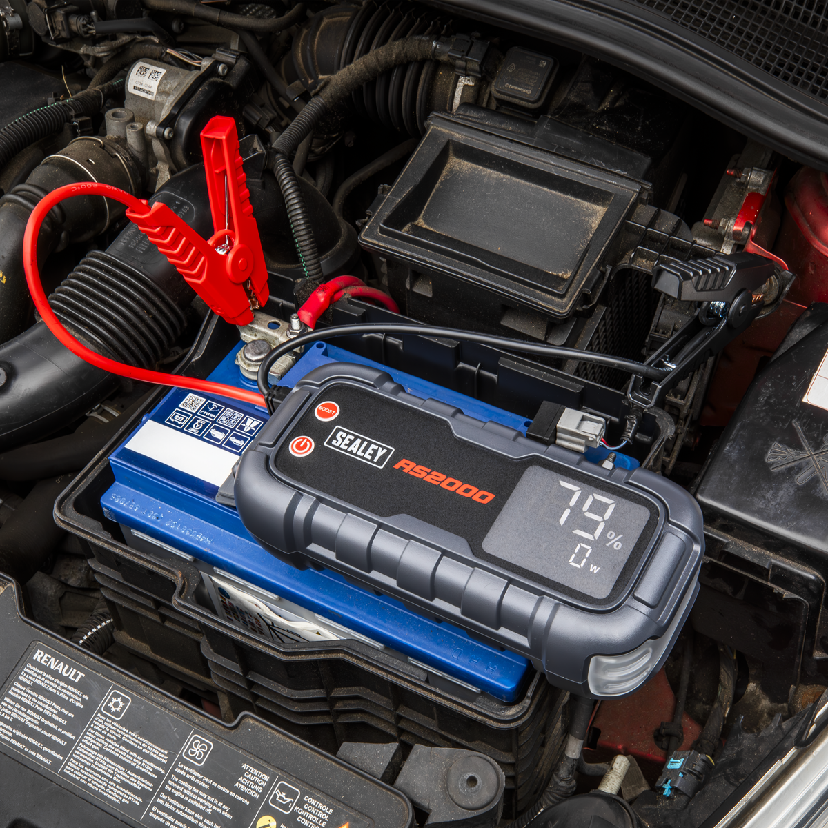 Sealey RS2000 RoadStart® 12V Jump Starter Power Pack 2000A