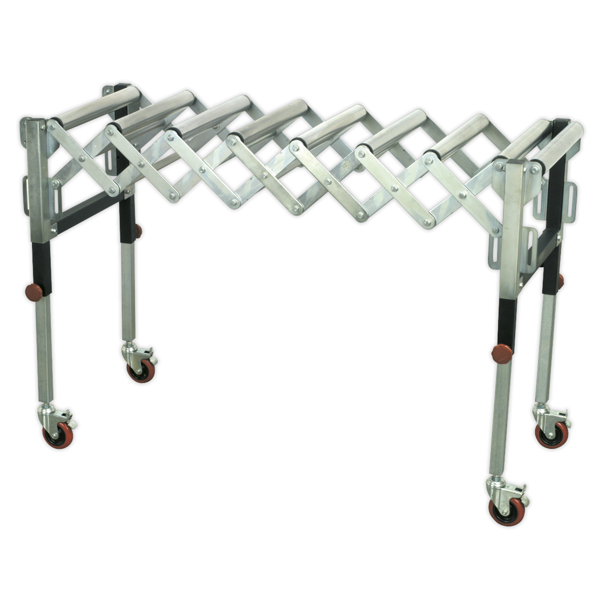 Sealey RS911F Adjustable Roller Stand 450-1300mm 130kg Capacity