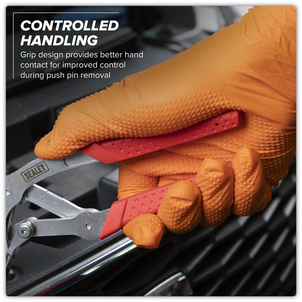 Sealey RT010 Trim Push Pin Removal Pliers