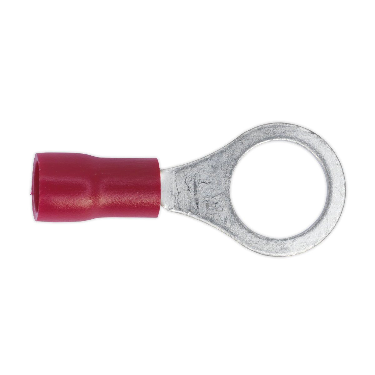 Sealey RT27 Easy-Entry Ring Terminal 8.4mm (5/16"), Red - Pack of 100