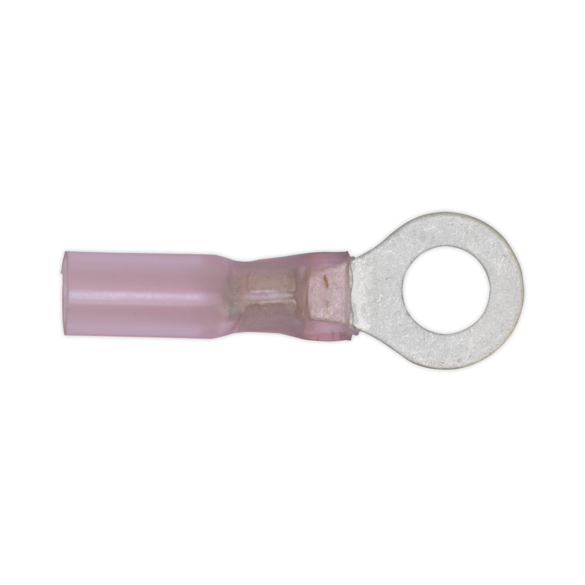 Sealey RTSR2553 Heat Shrink Ring Terminal 5.3mm, Red - Pack of 25