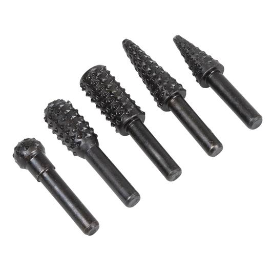 Sealey RWBS5 Rotary Burr Rasp Drill Bit Set 5pc