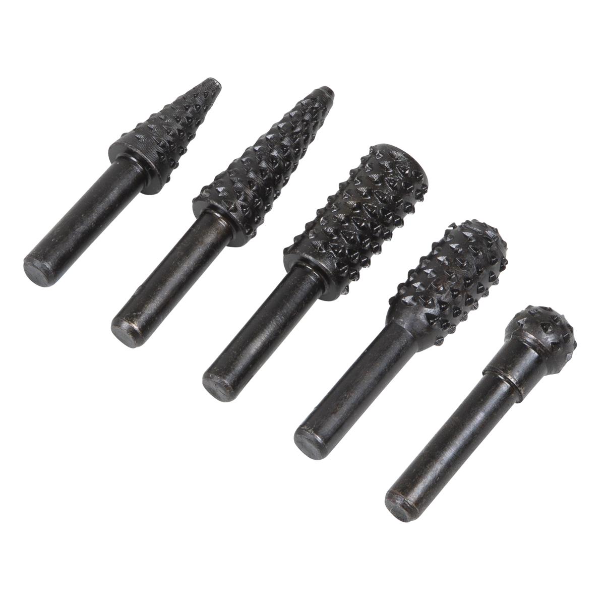 Sealey RWBS5 Rotary Burr Rasp Drill Bit Set 5pc