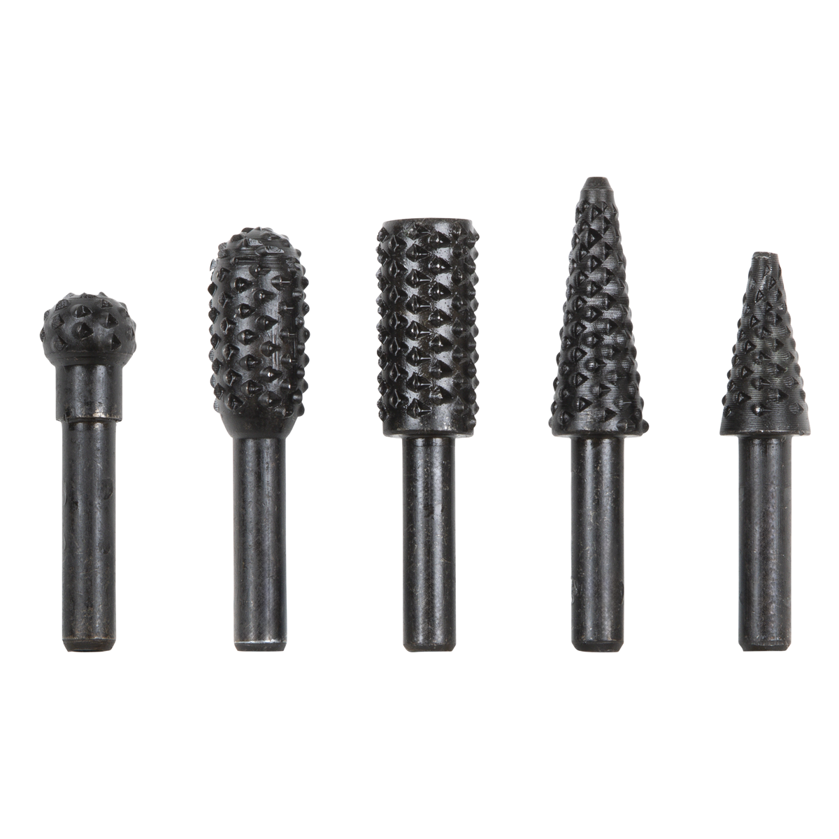 Sealey RWBS5 Rotary Burr Rasp Drill Bit Set 5pc