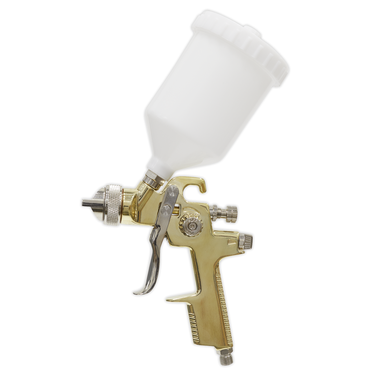 Sealey S701G Gold Series Gravity Feed Spray Gun 1.4mm Set-Up