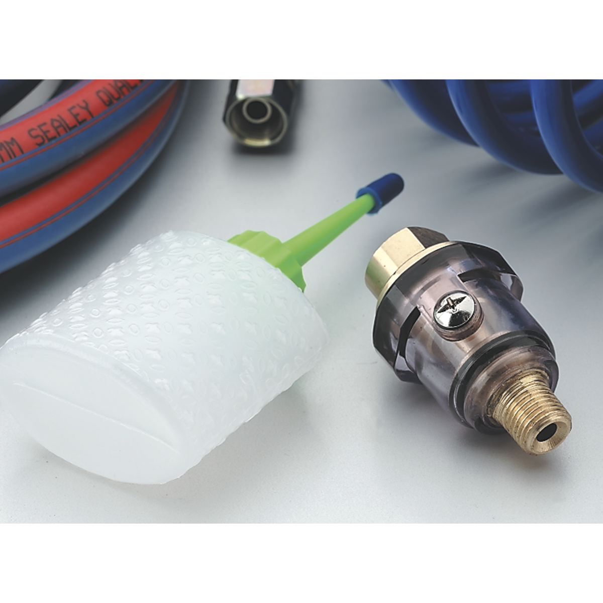 Sealey SA111 Mini In-Line Air Tool Oiler with Filler 1/4"BSP