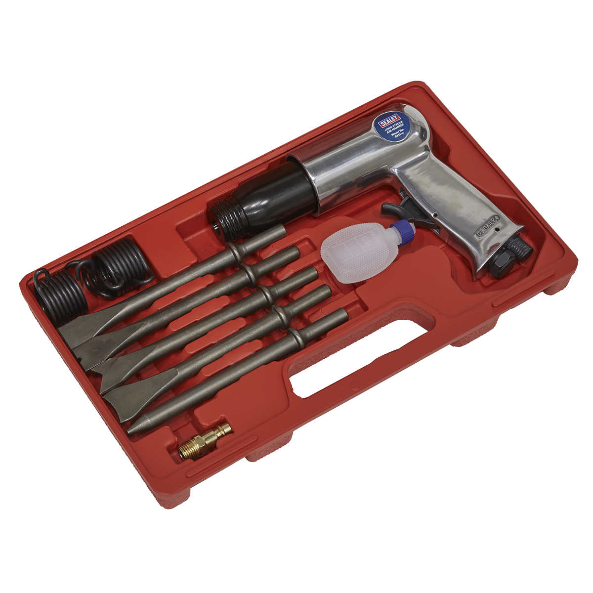 Sealey SA11 Air Hammer Kit Long Stroke
