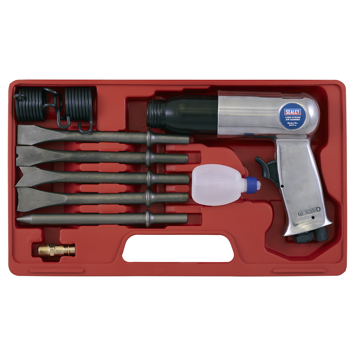 Sealey SA11 Air Hammer Kit Long Stroke