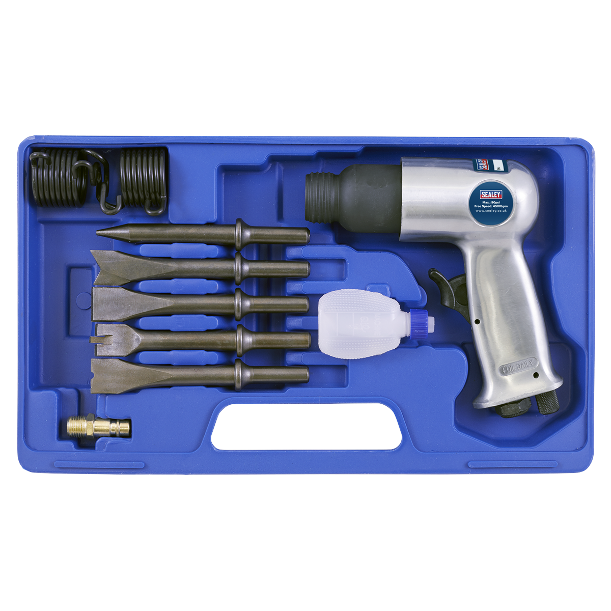 Sealey SA12/S Air Hammer Kit Medium Stroke