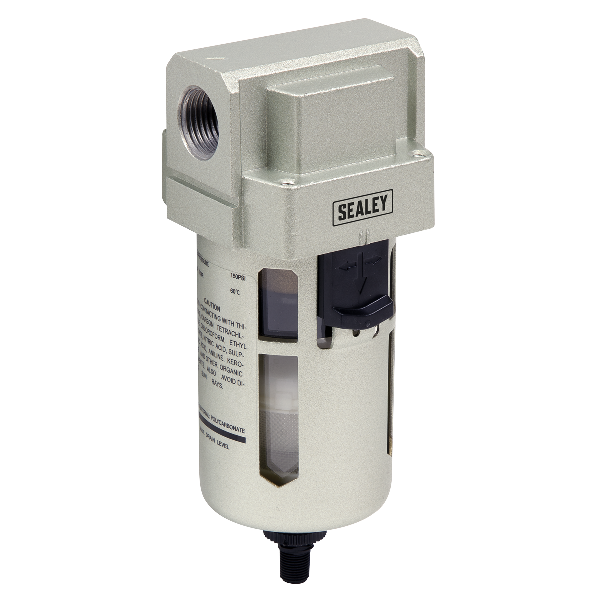 Sealey SA206FAD Auto Drain Air Filter Max. Airflow 140cfm
