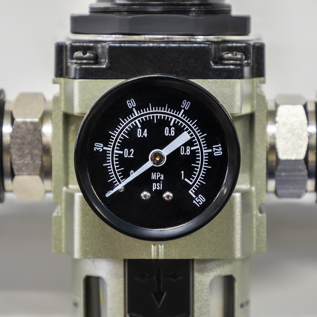 Sealey SA206FRAD Auto Drain Air Filter/Regulator Max. Airflow 140cfm
