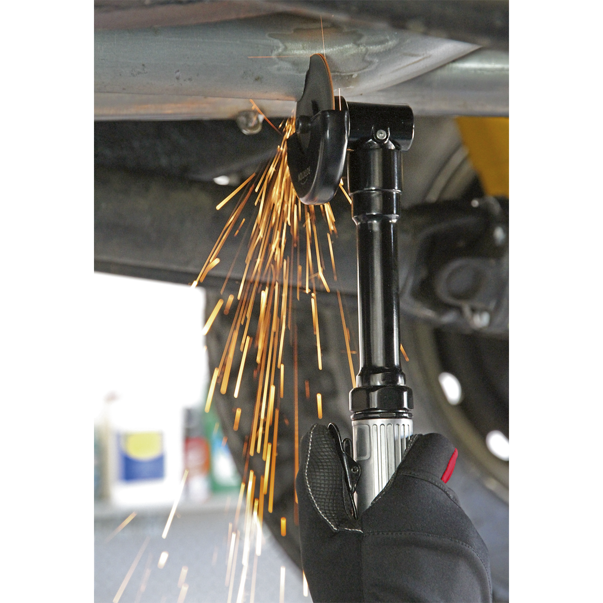 Sealey SA2501 Long Reach Straight Air Cut-Off Tool 75mm