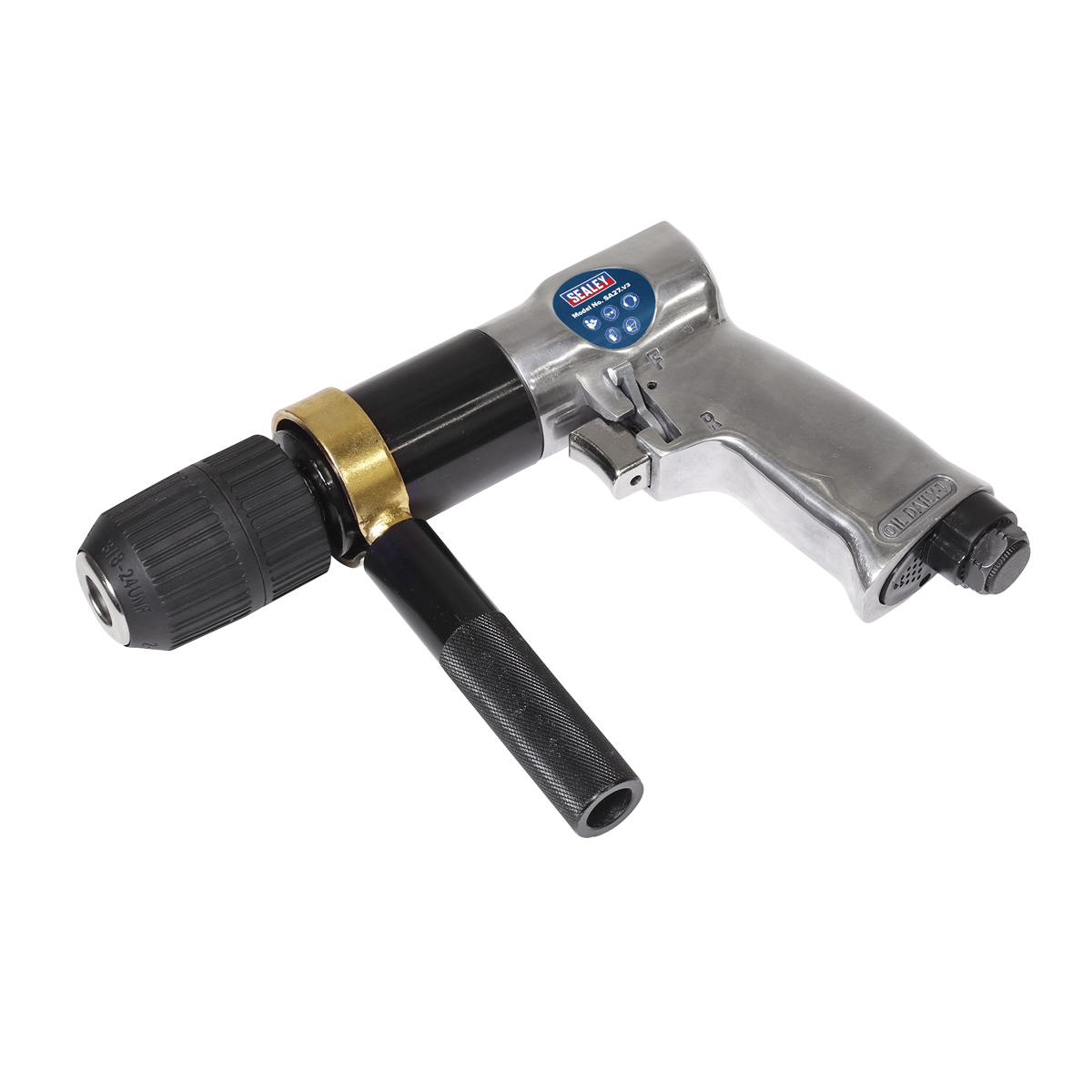 Sealey SA27 Reversible Air Drill 13mm with Keyless Chuck