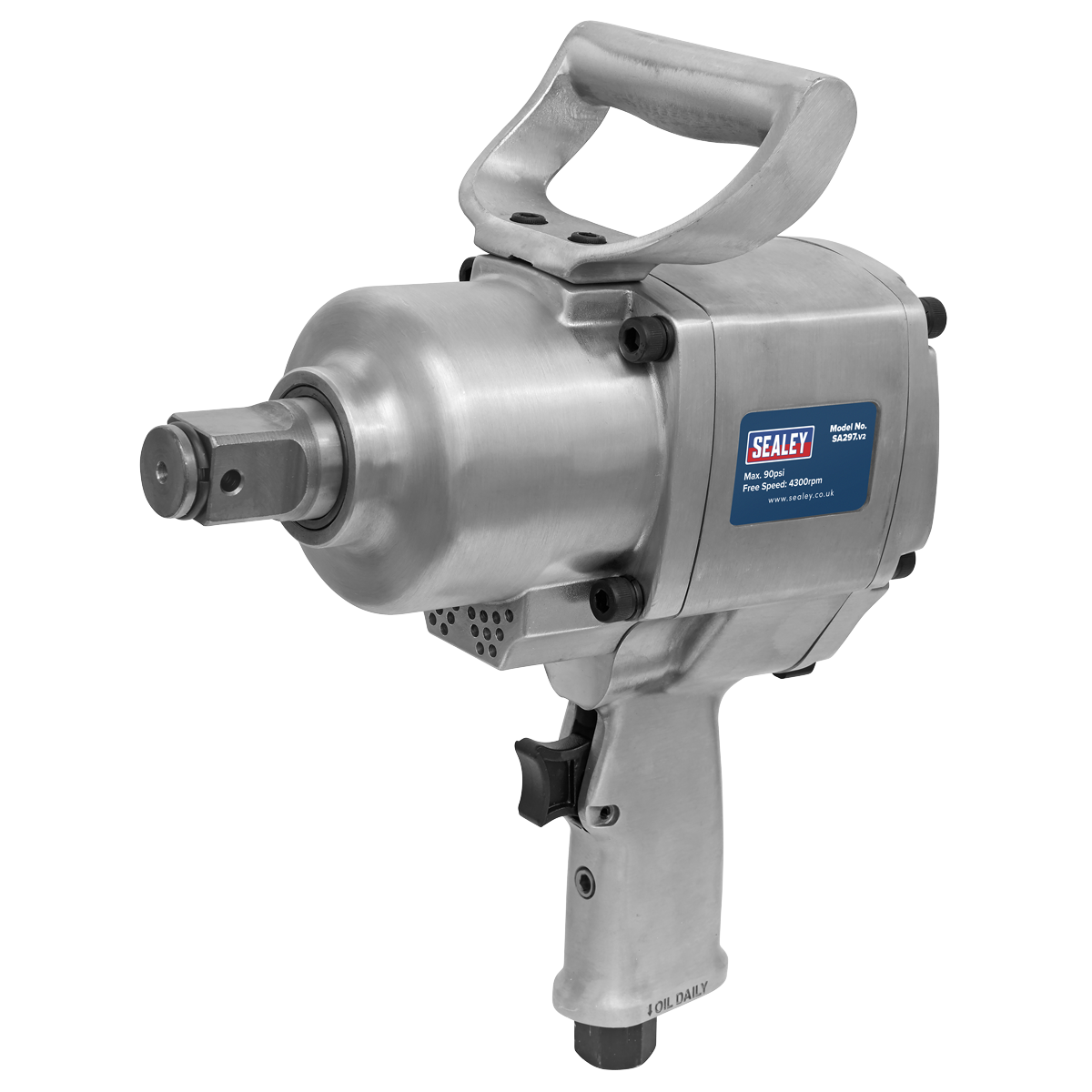 Sealey SA297 Twin Hammer Air Impact Wrench 1"Sq Drive