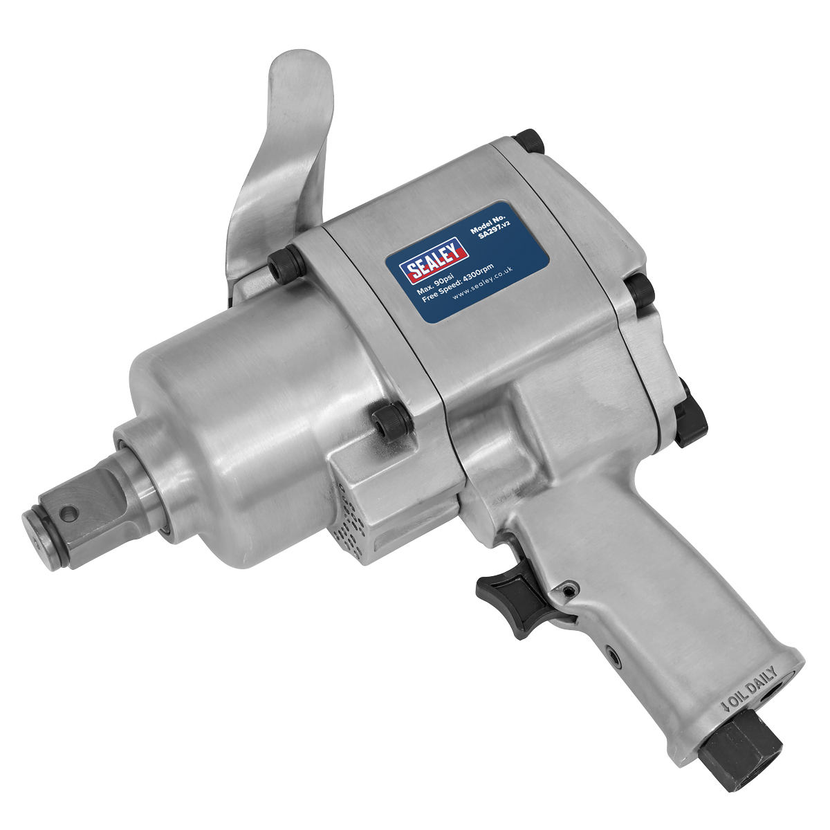 Sealey SA297 Twin Hammer Air Impact Wrench 1"Sq Drive