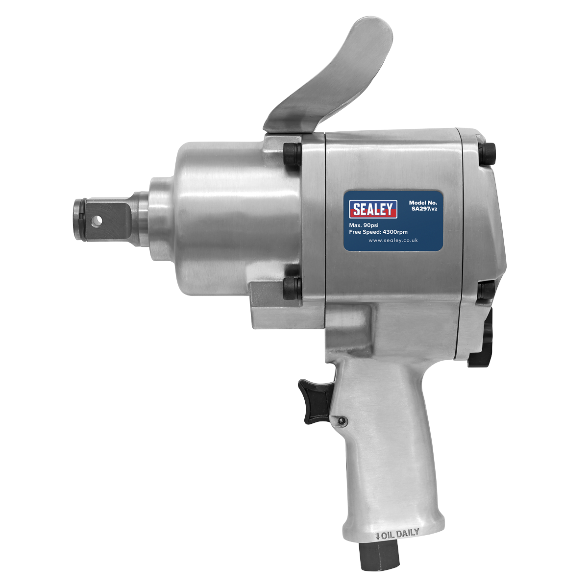 Sealey SA297 Twin Hammer Air Impact Wrench 1"Sq Drive