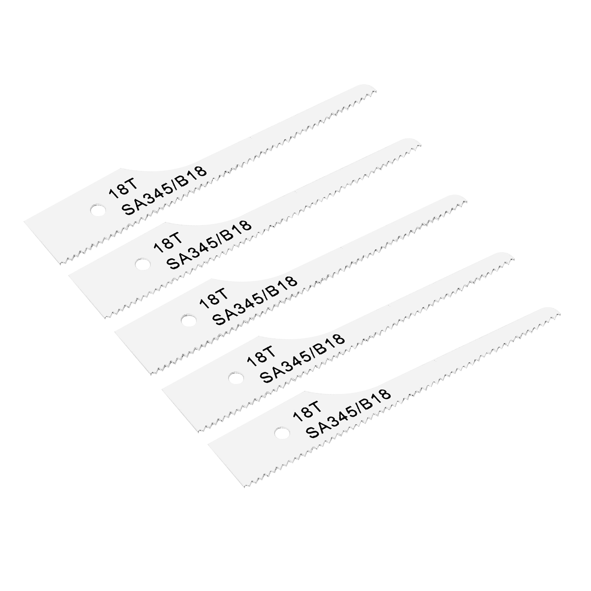 Sealey SA345/B18 74mm HSS Air Saw Blade 18tpi - Pack of 5