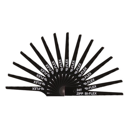 Sealey SA345/B2415 74mm HSS Air Saw Blade 24tpi - Pack of 15