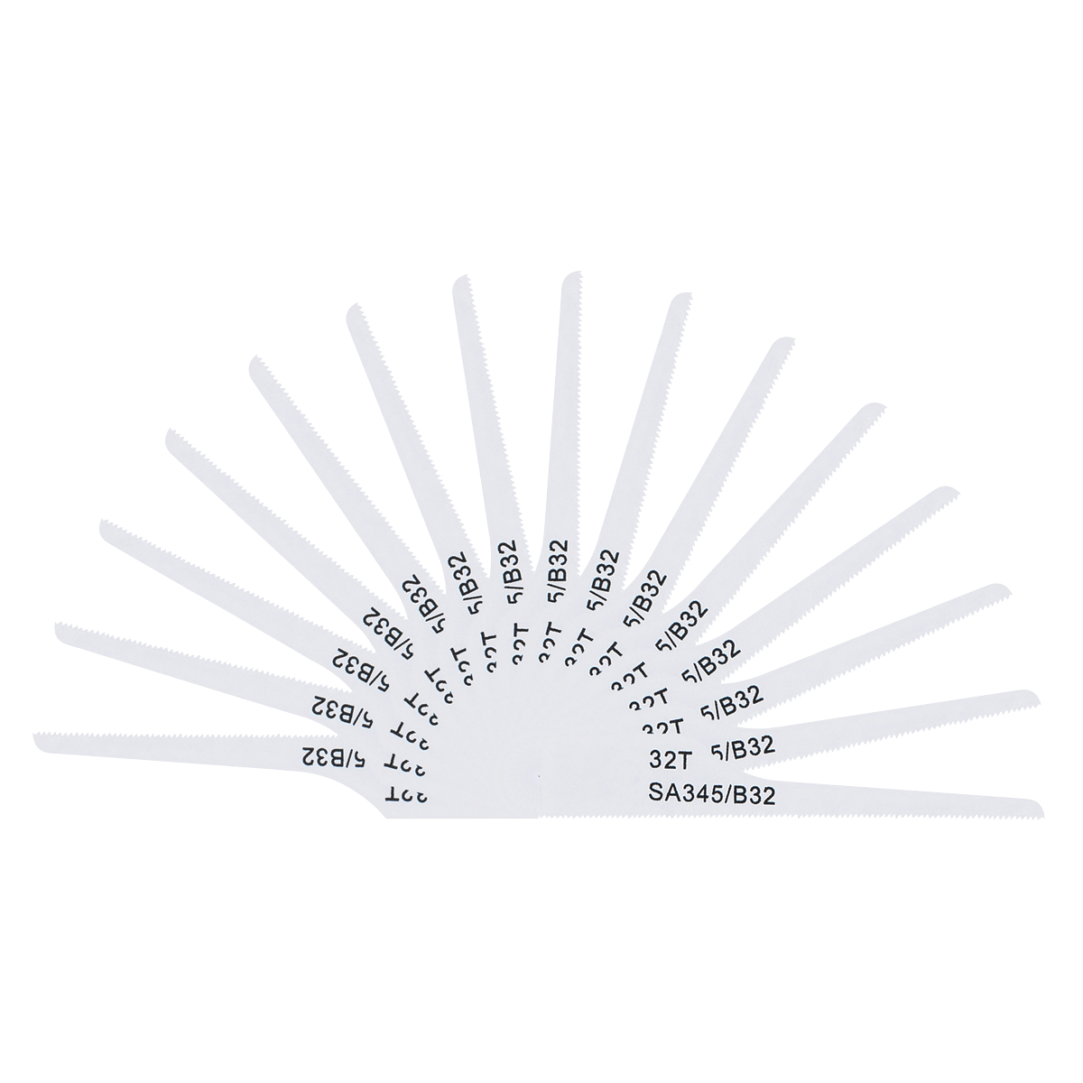 Sealey SA345/B3215 74mm HSS Air Saw Blade 32tpi - Pack of 15