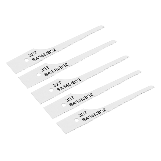 Sealey SA345/B32 74mm HSS Air Saw Blade 32tpi - Pack of 5