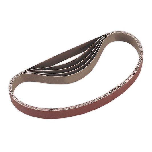Sealey SA355/B100G 20 x 520mm Sanding Belt 100Grit - Pack of 5