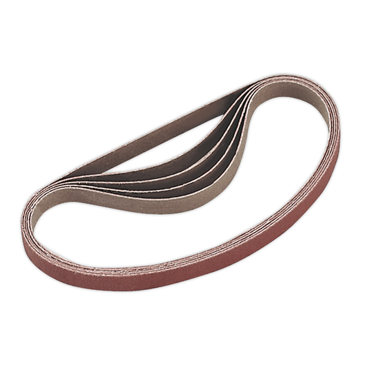Sealey SA35/B120G 10 x 330mm Sanding Belt 120Grit - Pack of 5