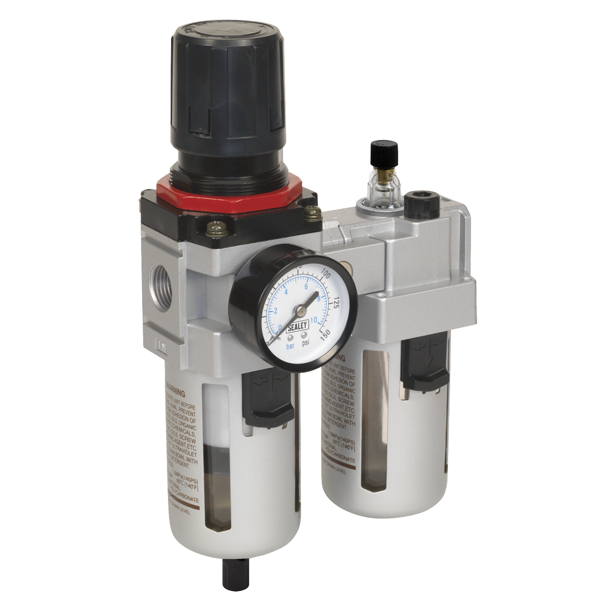 Sealey SA4001 High Flow Air Filter/Regulator/Lubricator