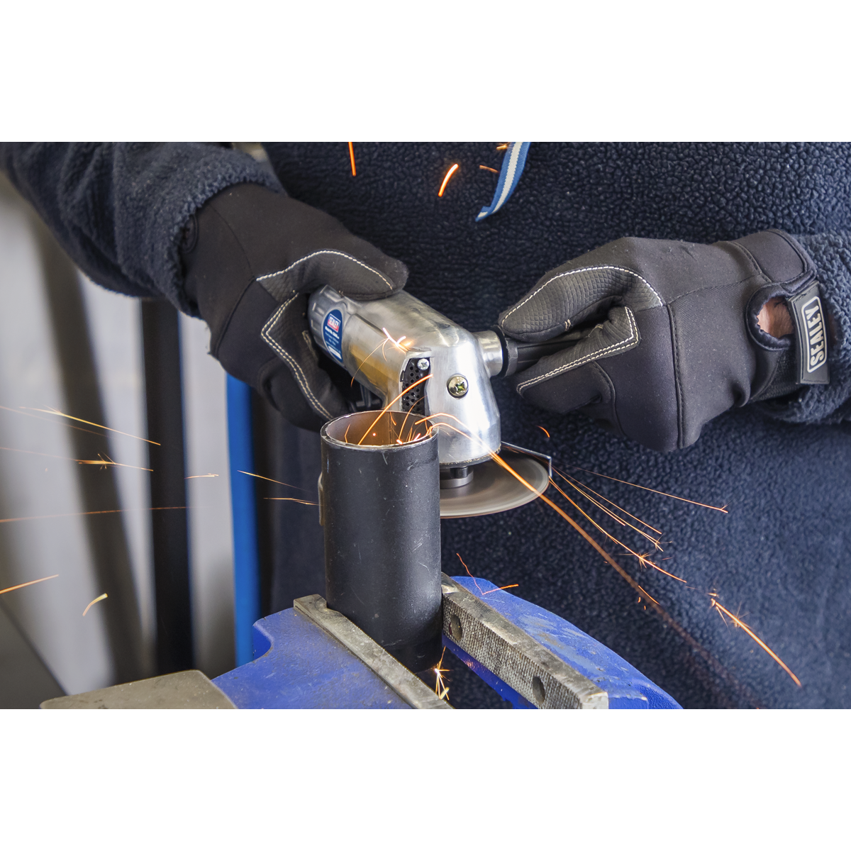 Sealey SA44 Air Angle Grinder 100mm