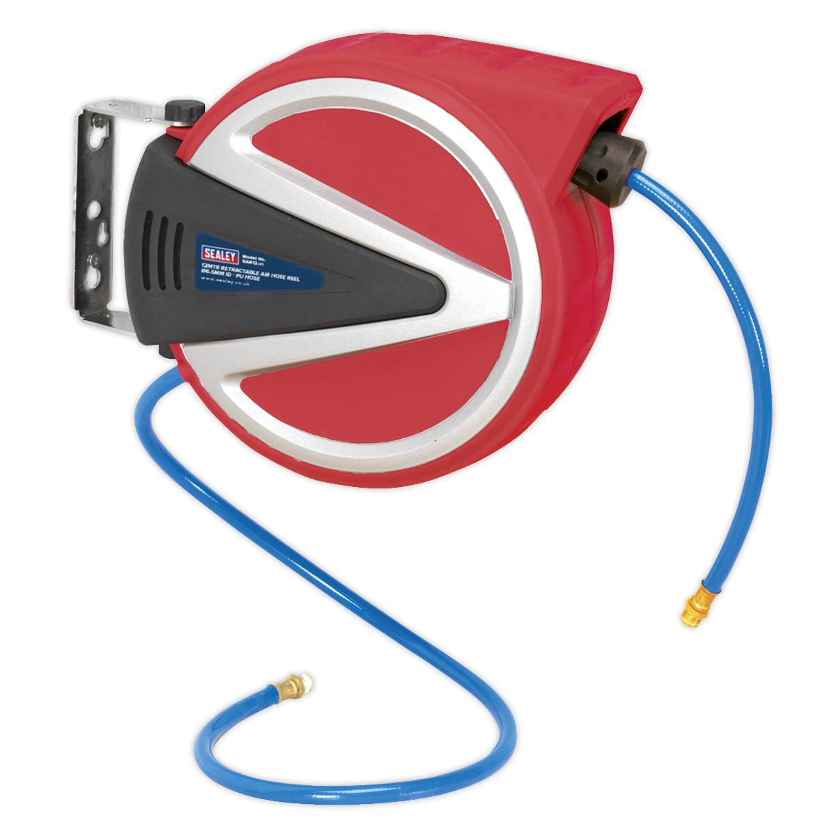 Sealey SA812 12m Retractable PU Air Hose Reel 6.5mm ID