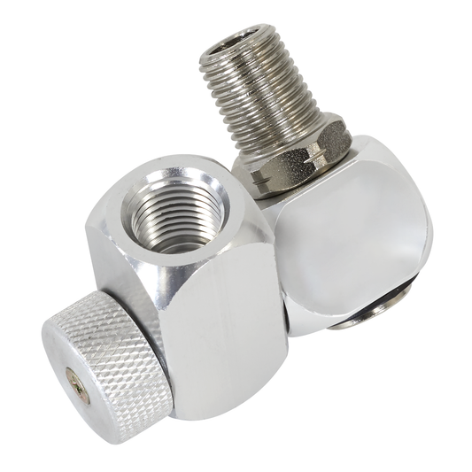 Sealey SA900 Z-Swivel Air Hose Connector with Regulator 1/4"BSP